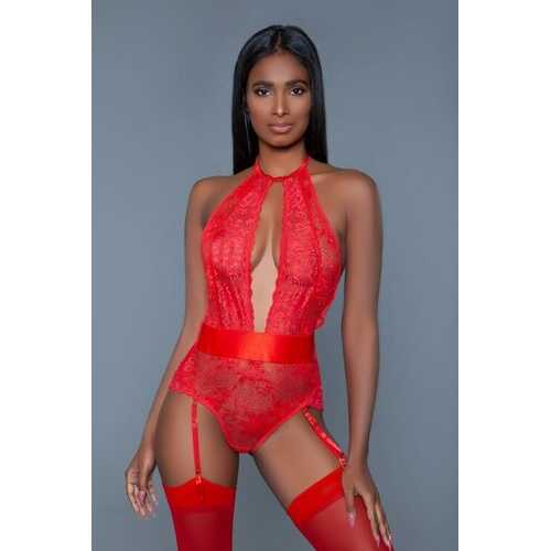 2016 Ophelia Bodysuit Red