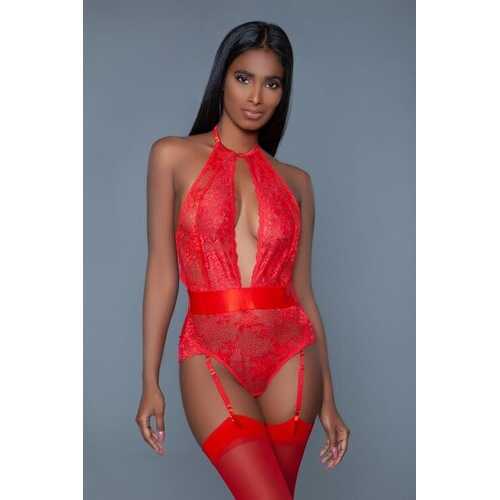 2016 Ophelia Bodysuit Red