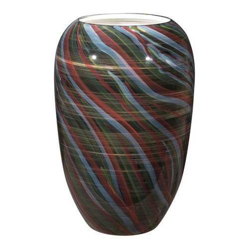 10.2" x 10.2" x 15.4" Multicolor, Ceramic, Large Vase