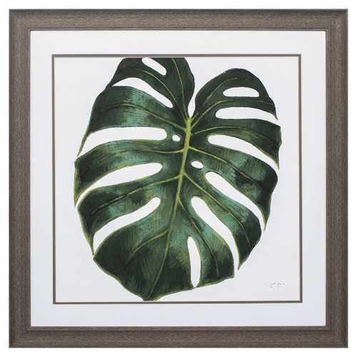 27" X 27" Distressed Wood Toned Frame Welcome To Paradise XIII