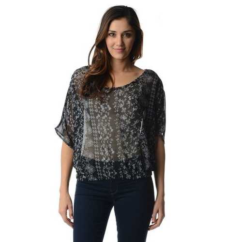 Women's Printed Chiffon Top